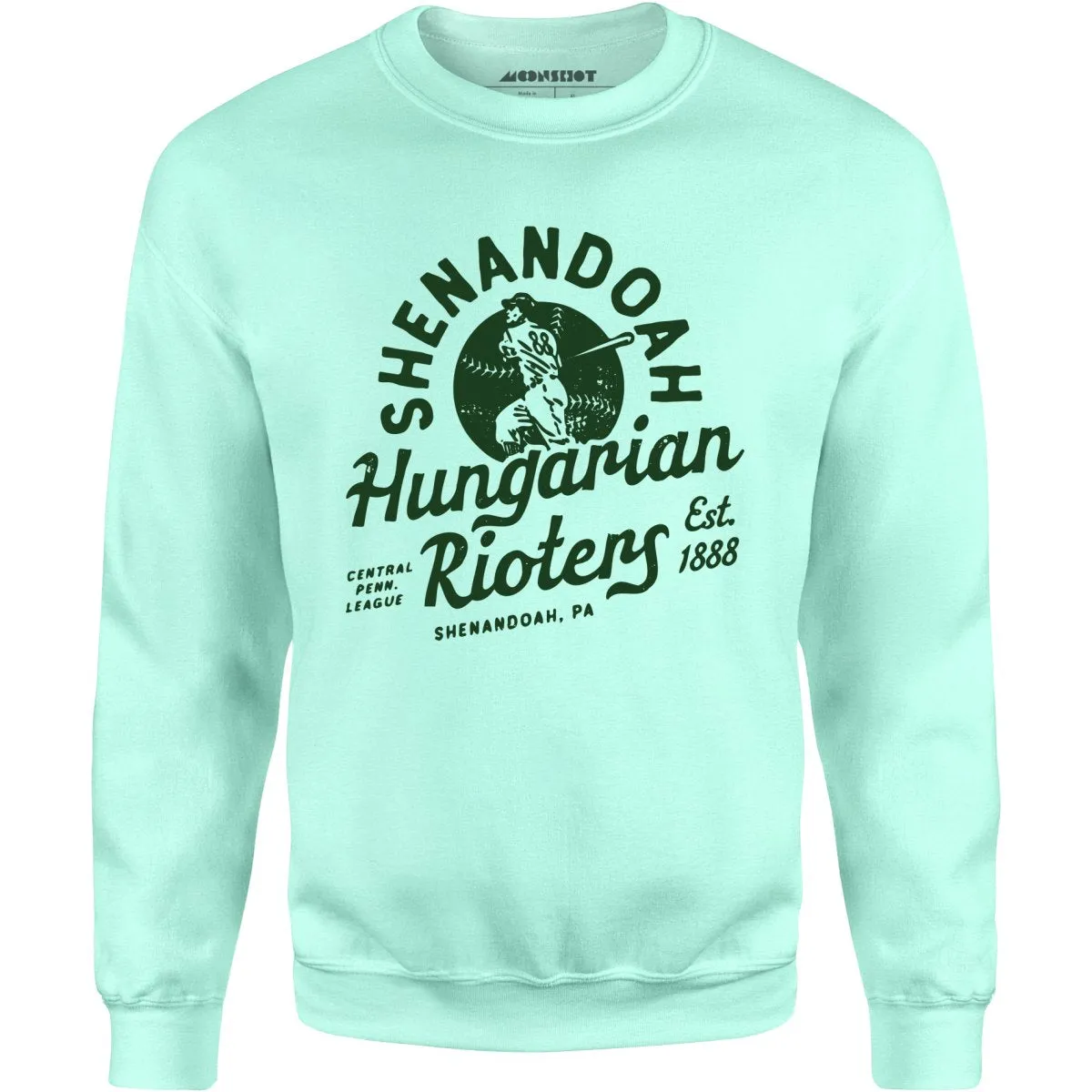 Shenandoah Hungarian Rioters - Pennsylvania - Vintage Defunct Baseball Teams - Unisex Sweatshirt