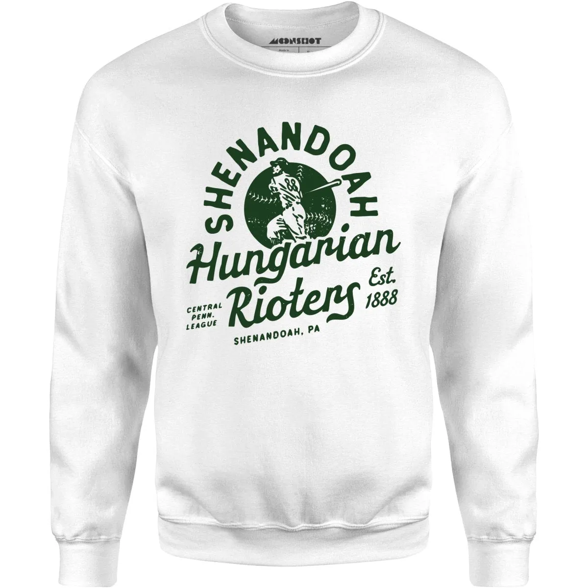 Shenandoah Hungarian Rioters - Pennsylvania - Vintage Defunct Baseball Teams - Unisex Sweatshirt