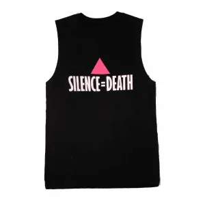 Silence = Death Sleeveless T-Shirt supporting Ali Forney Center