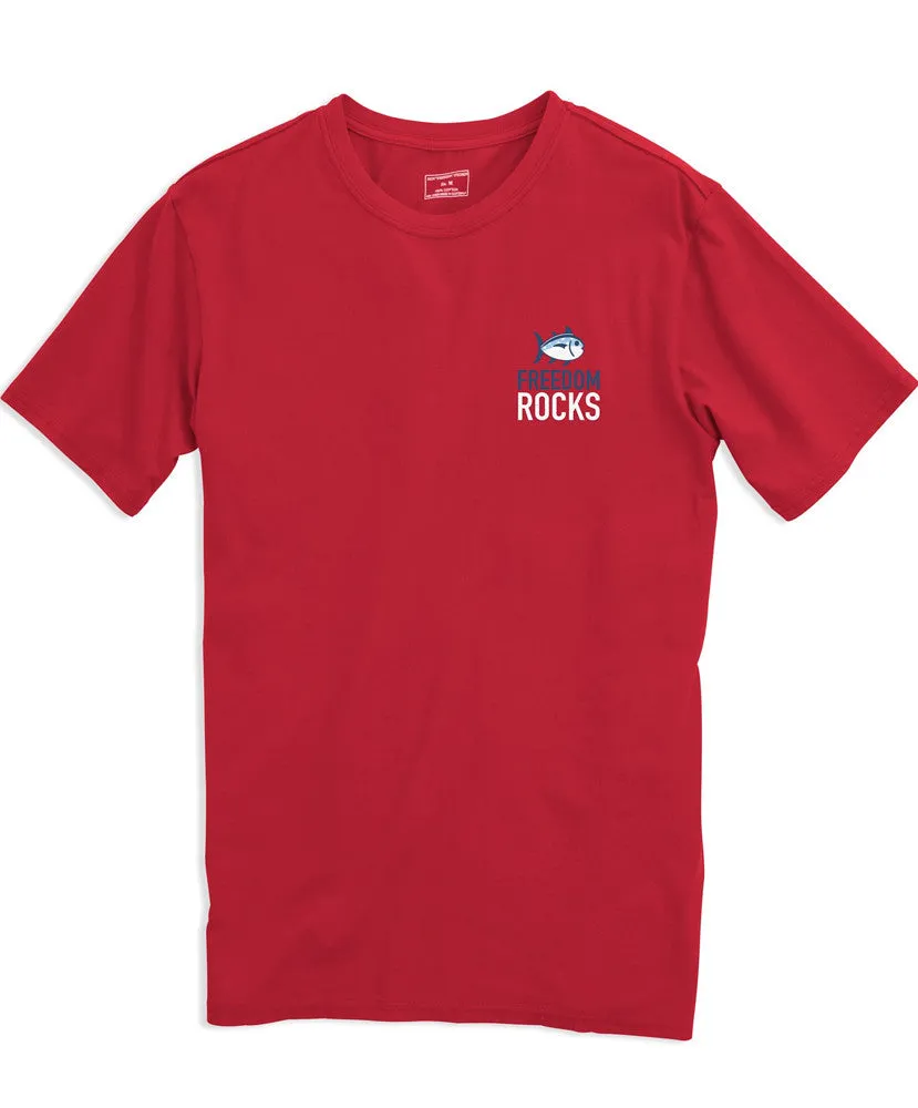 Southern Tide - Freedom Rocks Tee