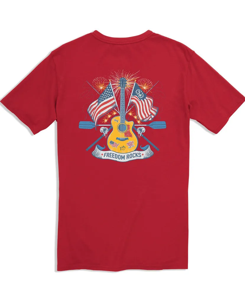 Southern Tide - Freedom Rocks Tee