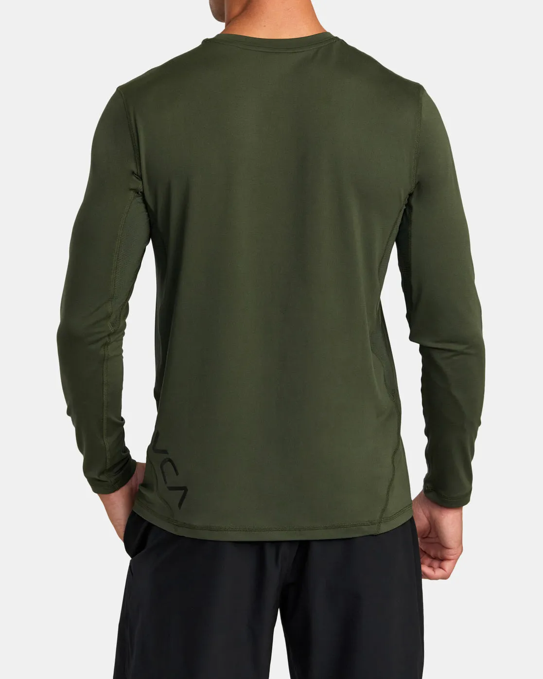 Sport Vent Long Sleeve Tee - Dark Olive