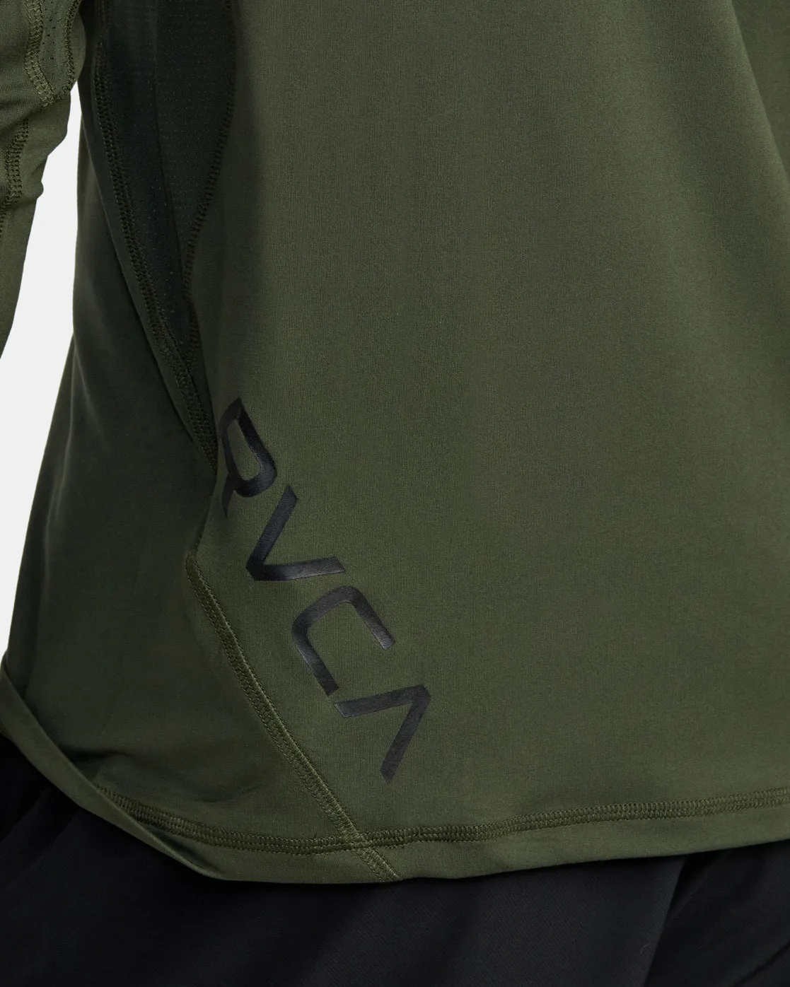 Sport Vent Long Sleeve Tee - Dark Olive