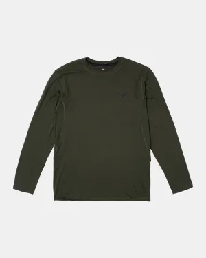 Sport Vent Long Sleeve Tee - Dark Olive