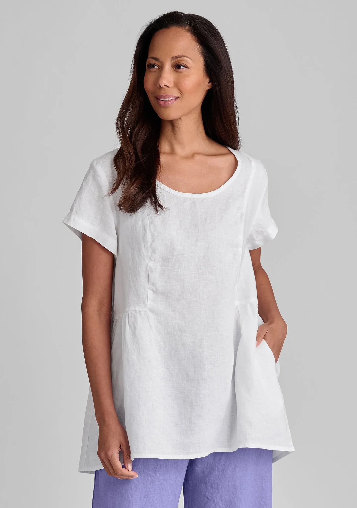 SS Play In It - Linen T Shirt