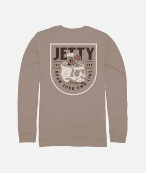 Stranded Long Sleeve - Grey