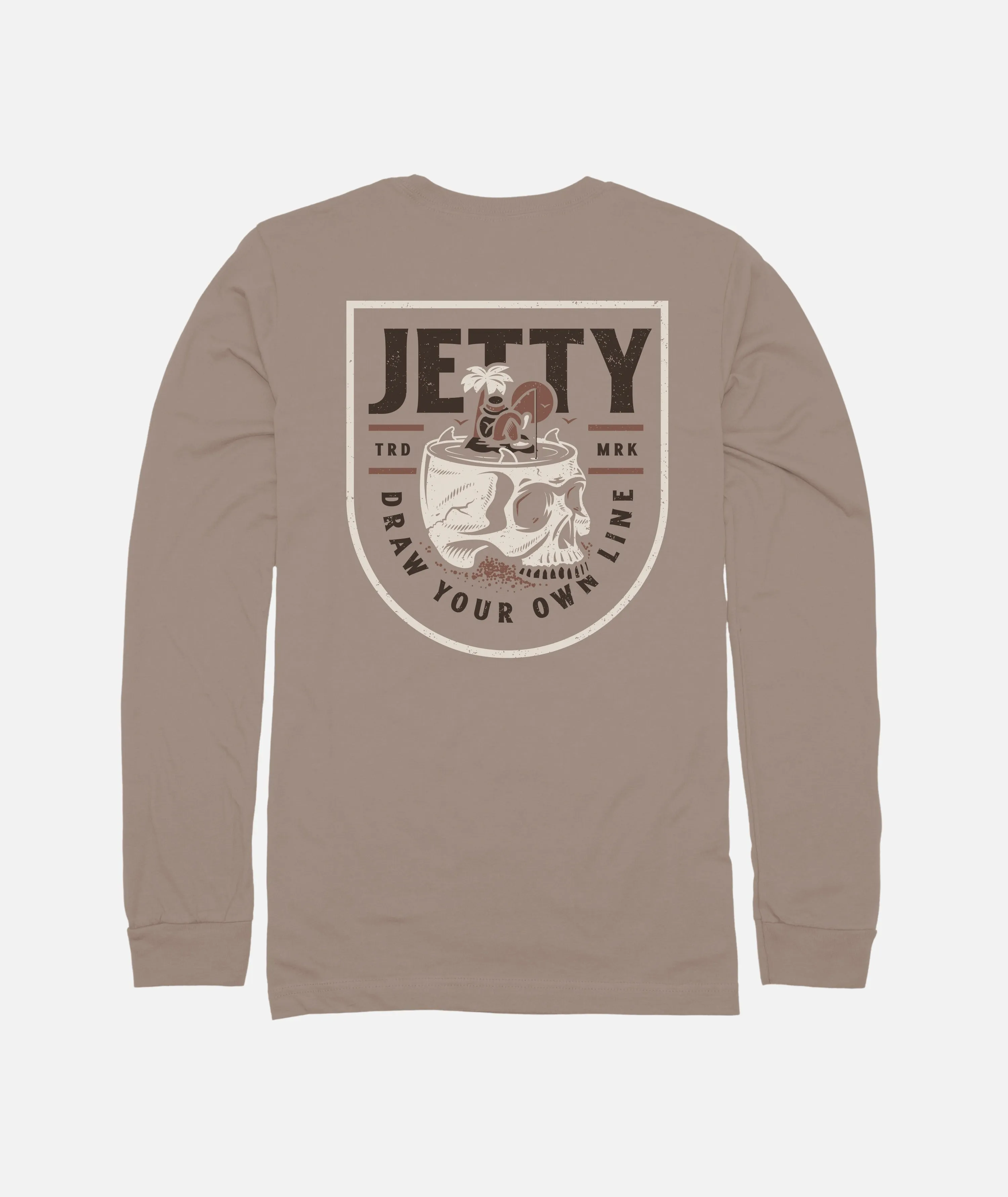 Stranded Long Sleeve - Grey