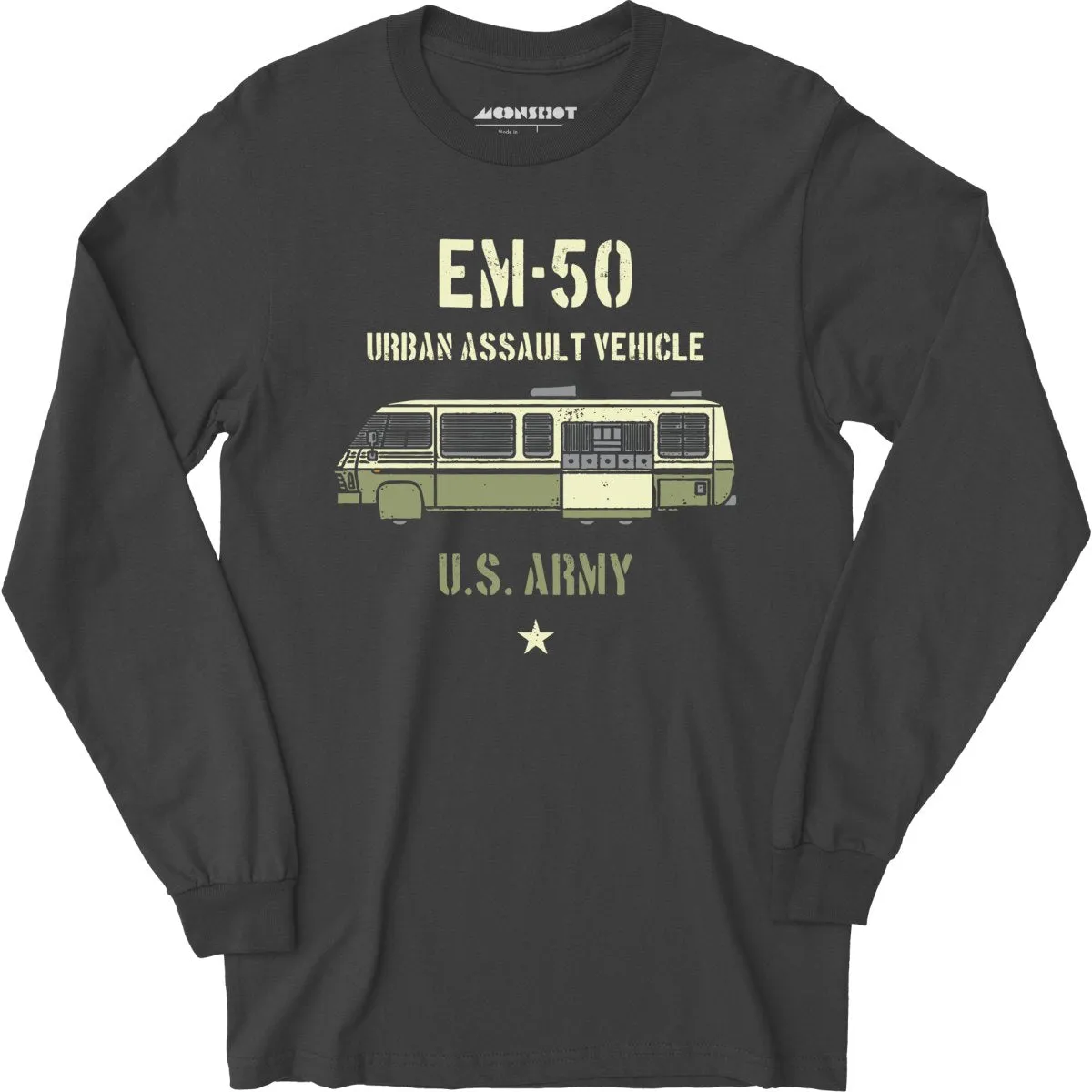 Stripes EM-50 Urban Assault Vehicle - Long Sleeve T-Shirt