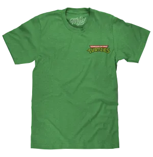 Teenage Mutant Ninja Turtles Front/Back T-Shirt - Heather Kelly