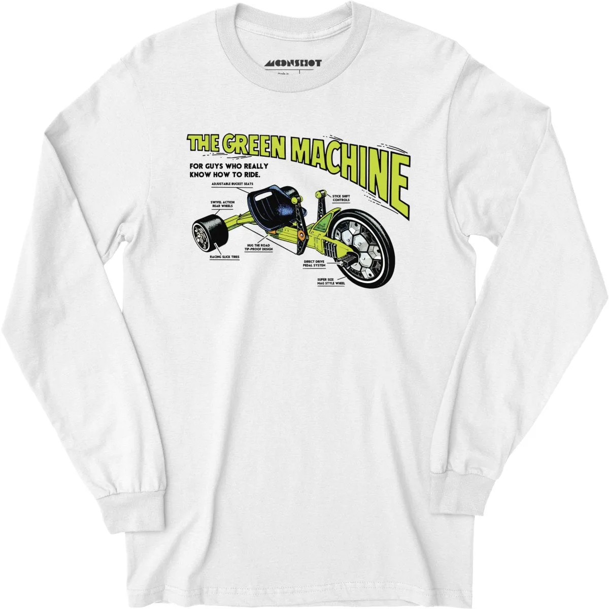 The Green Machine - Long Sleeve T-Shirt