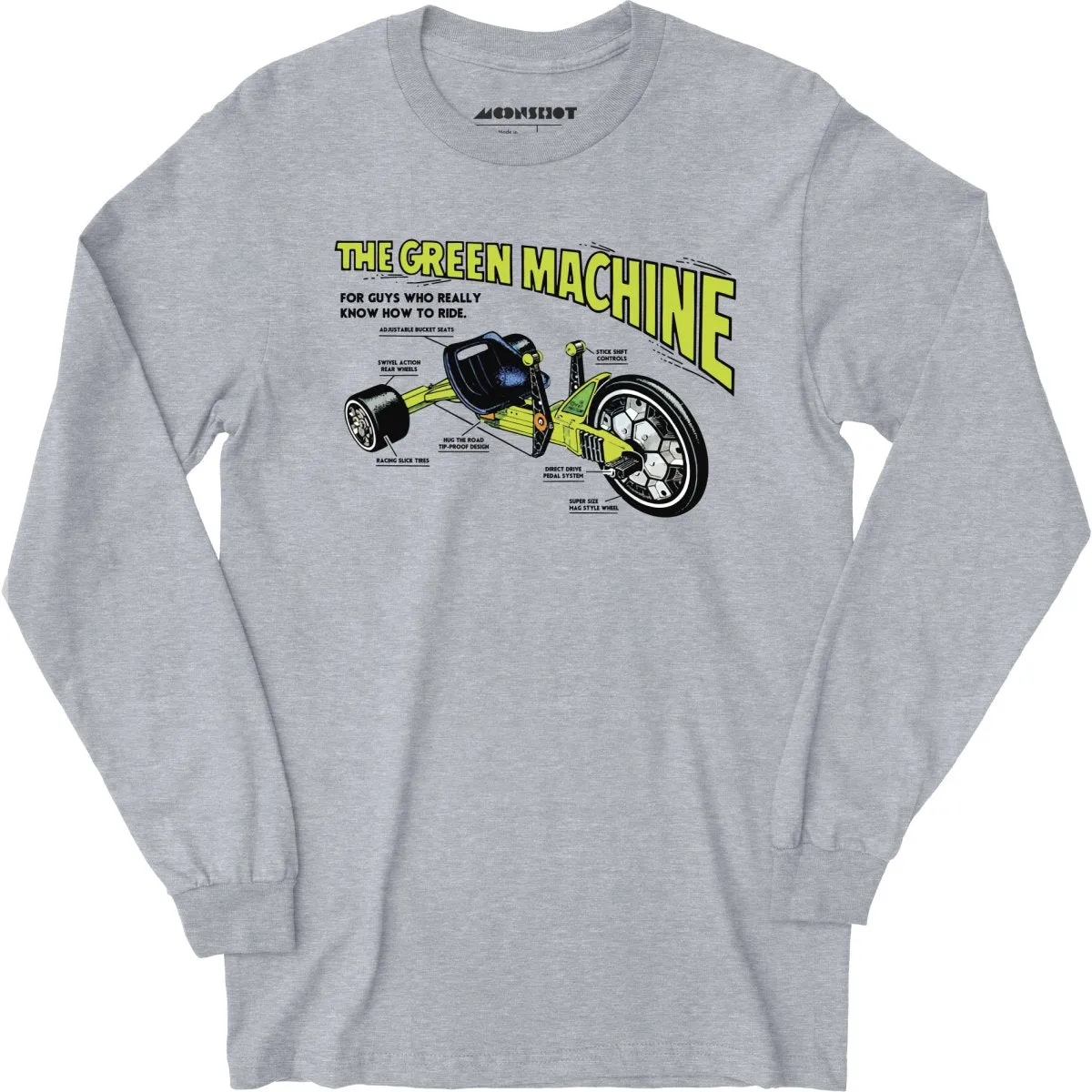 The Green Machine - Long Sleeve T-Shirt