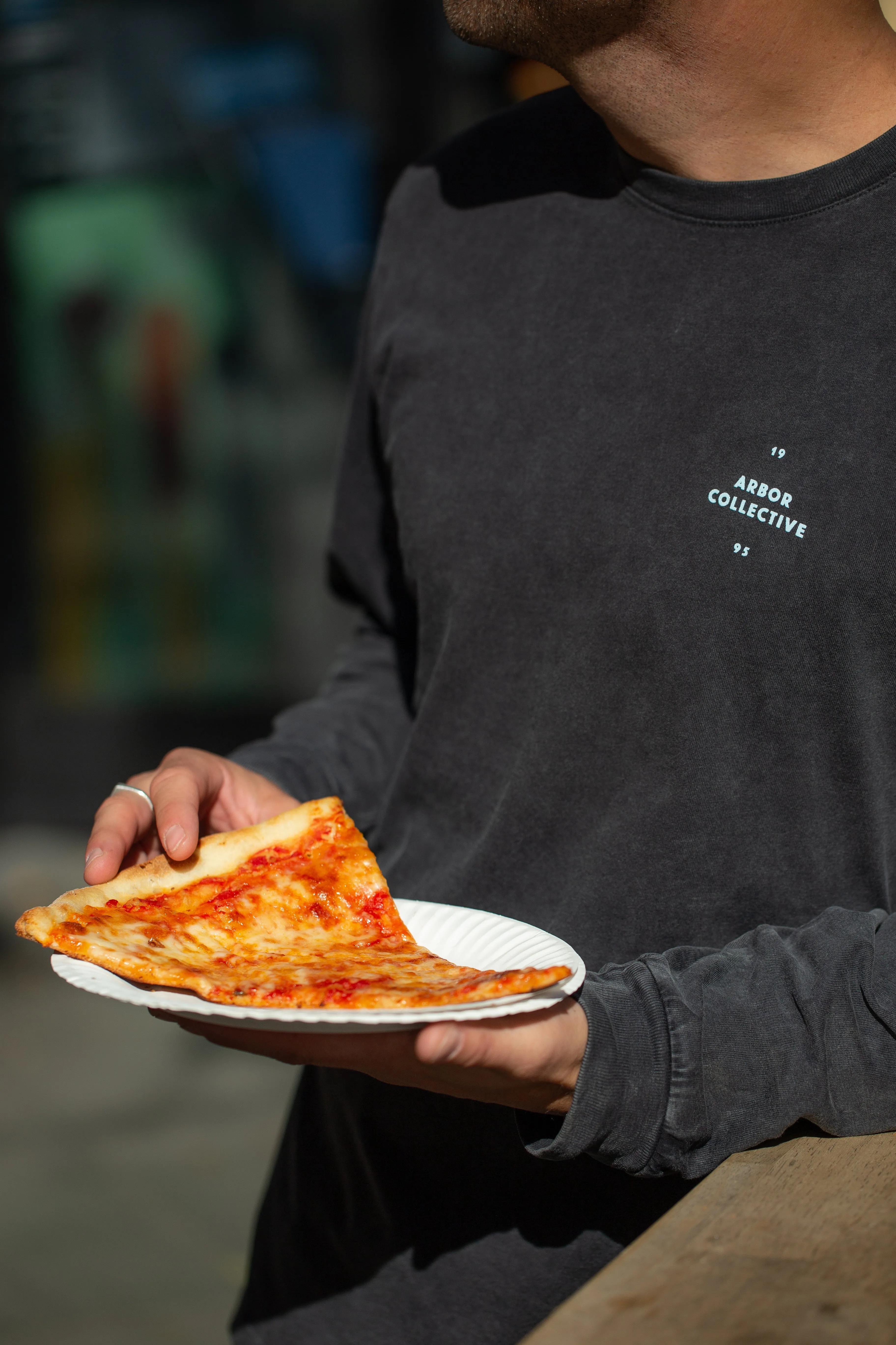 Till The End Long Sleeve Tee - Mineral Wash Black