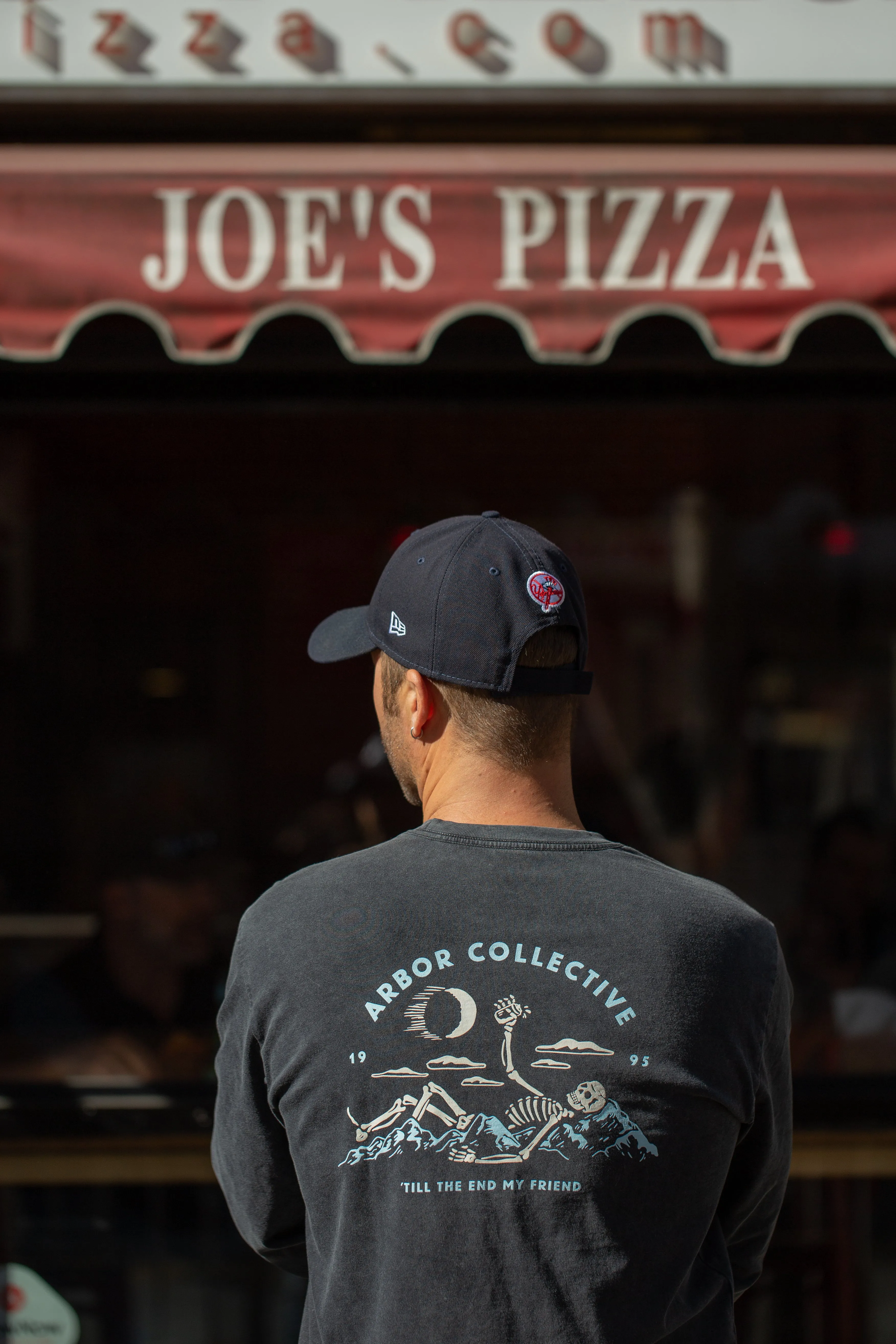 Till The End Long Sleeve Tee - Mineral Wash Black