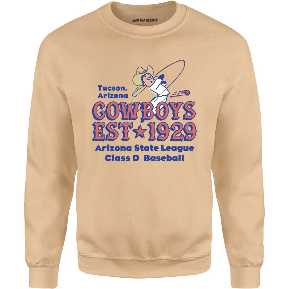 Tucson Cowboys - Arizona - Vintage Defunct Baseball Teams - Unisex Sweatshirt