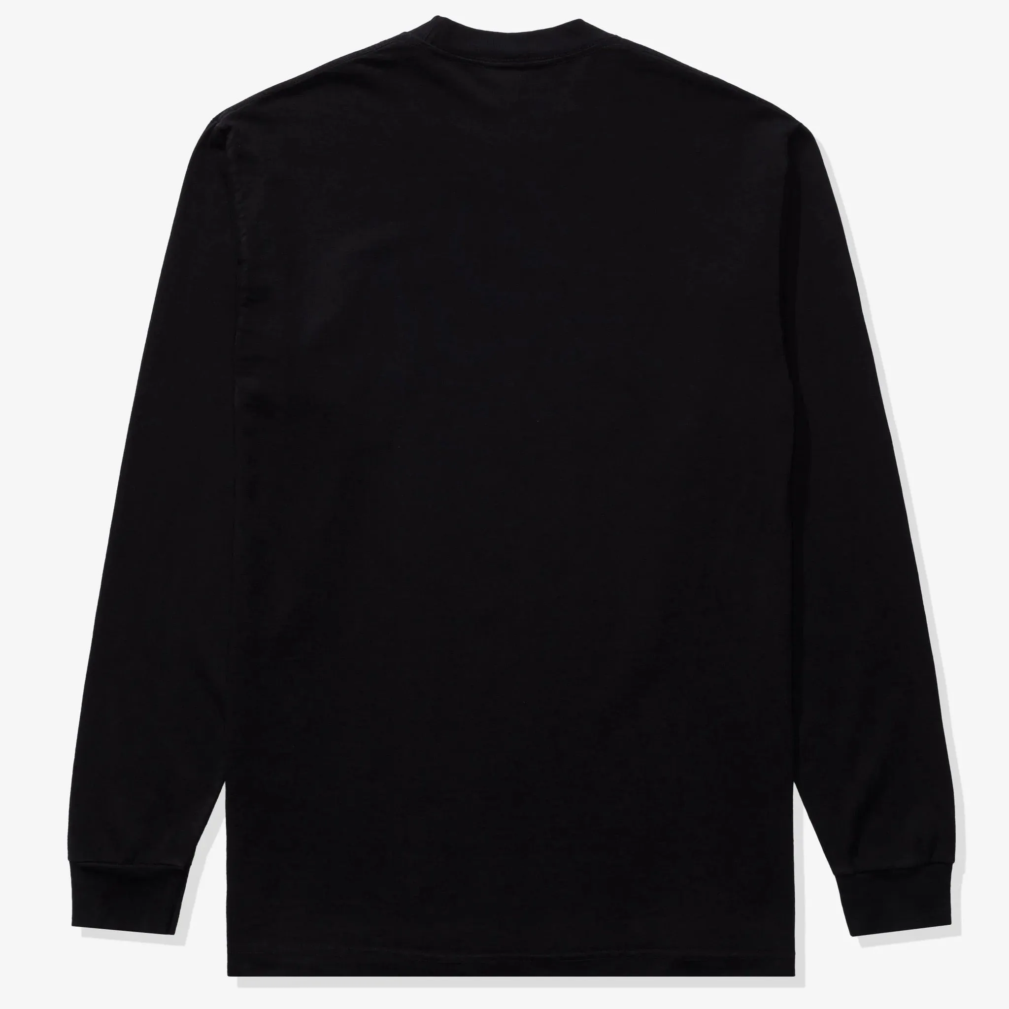 Undefeated Big Logo Long Sleeve Tee Black