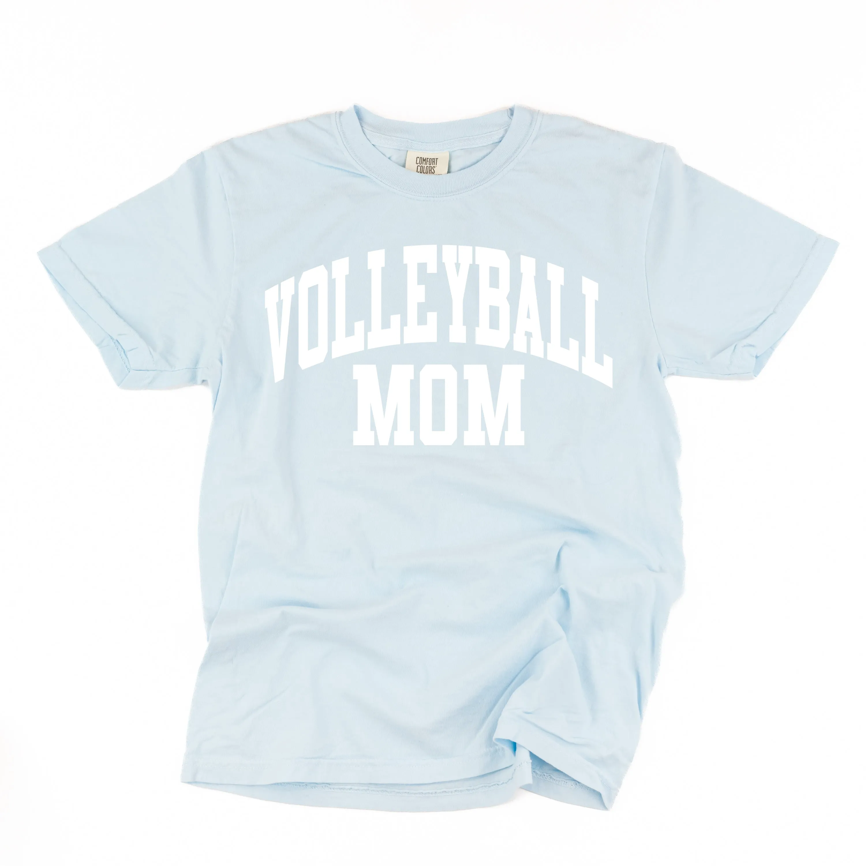 Varsity Style - VOLLEYBALL MOM - SHORT SLEEVE COMFORT COLORS TEE