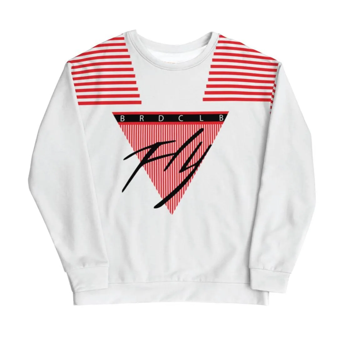 Vintage Air Jordan Flight-inspired sweatshirt