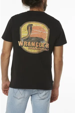 Wrangler Mens Desert King Tee Worn Black